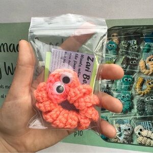 Handmade Crochet Worry Worm